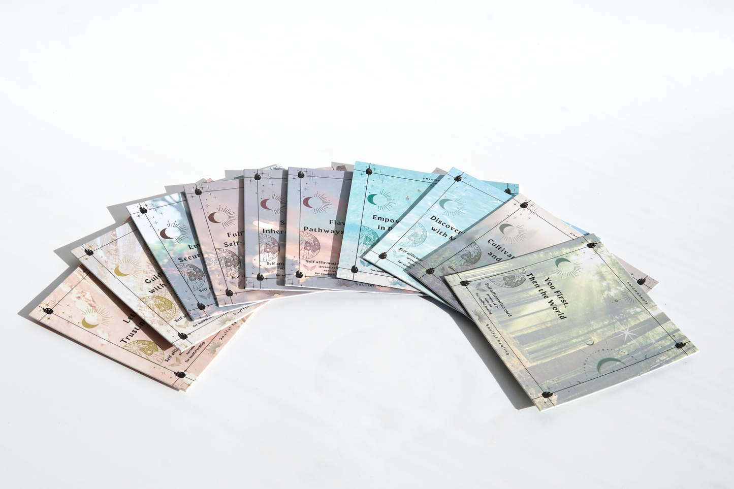 Exquisite Self-Affirmation Cards for Divine Balance