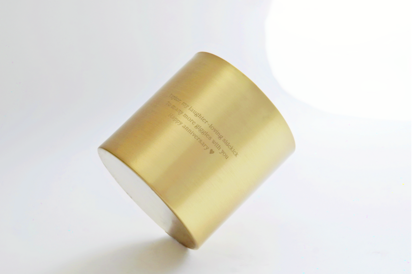 Nature's Glow Artisan: Brass Candles
