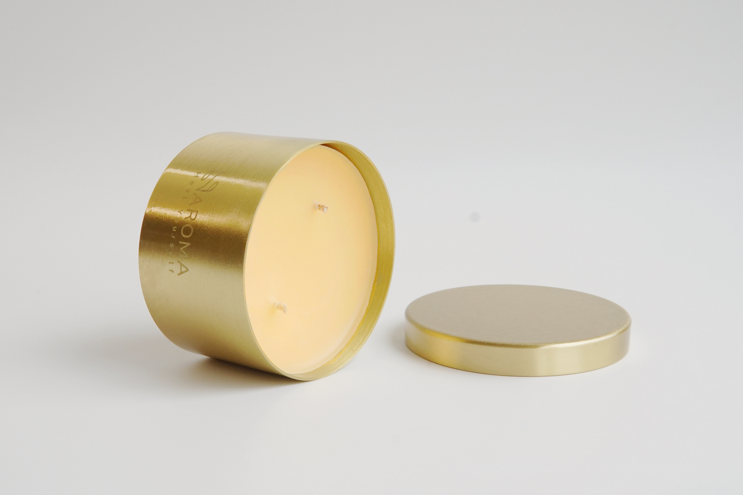 Nature's Glow Artisan: Brass Candles