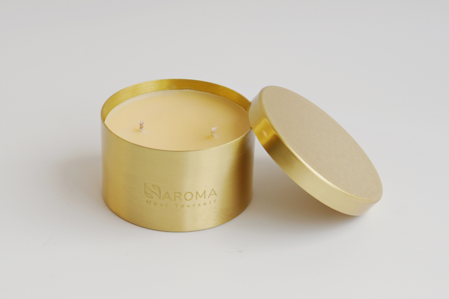 Nature's Glow Artisan: Brass Candles