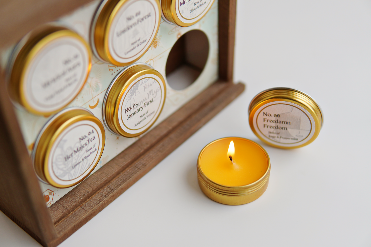 Unlocking Enchanted Aromas: Candle Discovery Set